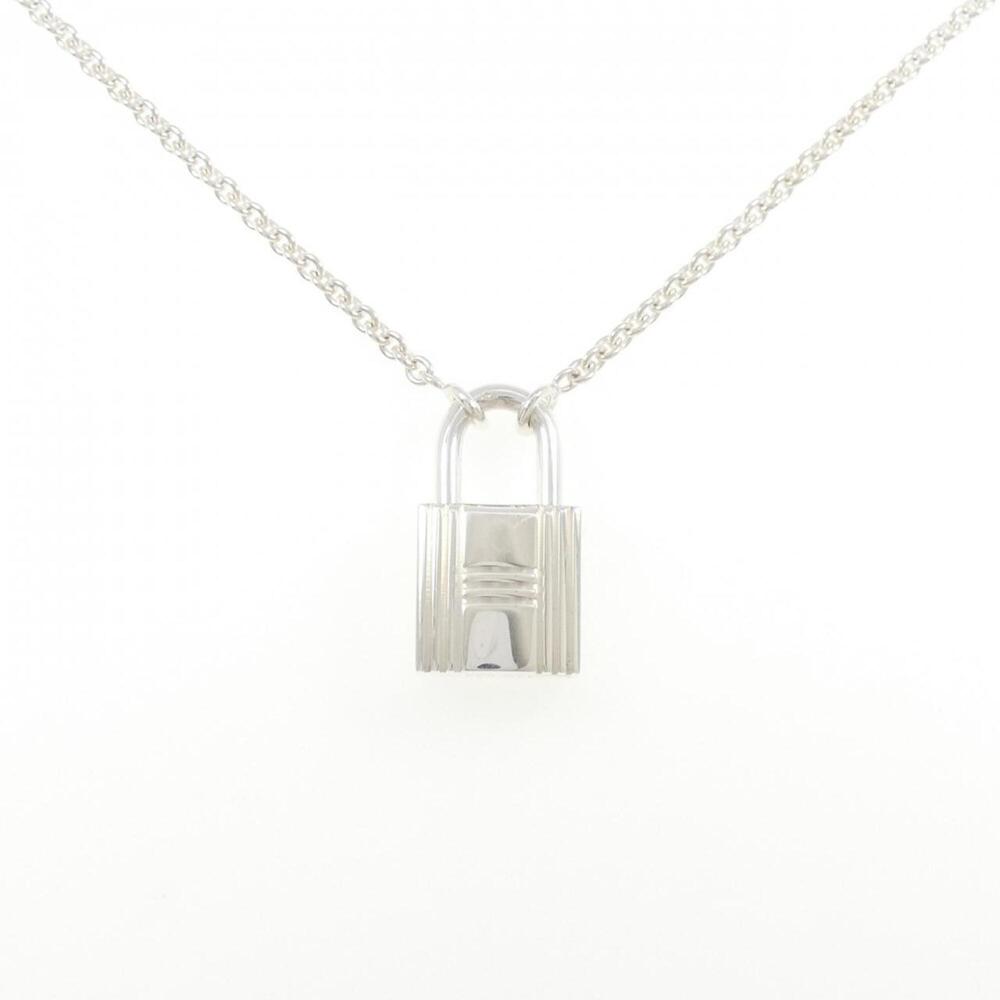 HERMES Silver Necklace